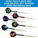 90-Piece Standard Dart Flights Set for All Darts