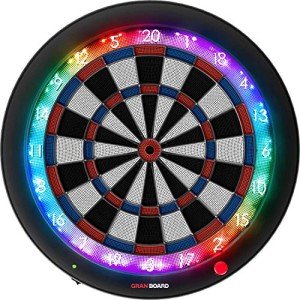 Gran Board 3s Bluetooth LED Dartboard - Blue