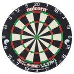 Unicorn Eclipse Ultra Bristle Dartboard with Low-Profile Wire
