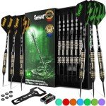 IgnatGames Professional Brass Steel Tip Dart Set