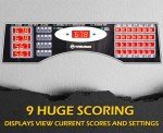WIN.MAX LED Electronic Dart Board Set with Cabinet