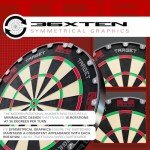 Target Darts TOR Steel Tip Dartboard Set