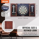 VEVOR Official Size Dart Board Cabinet Set