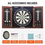 VEVOR Official Size Dart Board Cabinet Set