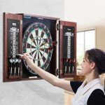 VEVOR Official Size Dart Board Cabinet Set