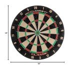 Accudart Classic 18" Bristle Dartboard - Steel Tip