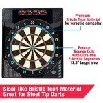 Smart Dartboard Cabinet with Digital Scorekeeping & Darts
