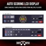 Electronic Soft Tip Dart Board with LCD Display