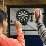 Electronic Soft Tip Dart Board with LCD Display