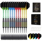 12 Pack Soft Tip Darts with Carry Case