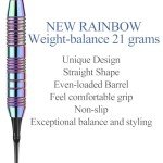 Sanfeng 21g Rainbow Plastic Tip Dart Set