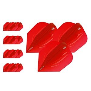 Target Darts ID Pro Ultra Red Dart Flights - 15 Count