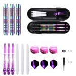 Sanfeng 21g Rainbow Plastic Tip Dart Set