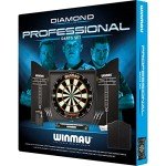 Winmau Professional Dart Set with Bristle Board & Cabinet