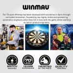 Winmau Mark Webster 19g Steel Tip Darts Set