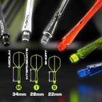 Winmau Fusion Fluoro Yellow Intermediate Dart Set