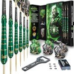 IgnatGames 6-Pack Professional Steel Tip Darts Set