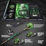 IgnatGames 6-Pack Professional Steel Tip Darts Set