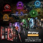IgnatGames 6-Pack Professional Steel Tip Darts Set