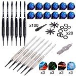 WIN.MAX 12-Piece Soft Tip Darts Set
