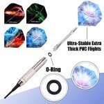 WIN.MAX 12-Piece Soft Tip Darts Set
