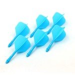 CUESOUL 2 Sets Integrated Dart Shafts and Flights