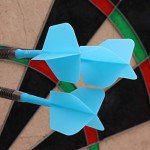 CUESOUL 2 Sets Integrated Dart Shafts and Flights