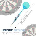 Himmbods 22g Metal Tip Dart Set with Flights