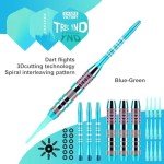 Himmbods Soft Tip Darts Set with Extra Flights