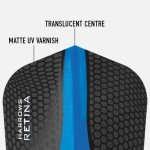 Harrows Retina Blue Dart Flights - 5 Sets