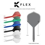 TARGET K Flex Dart Flights and Shafts - Pack of 3