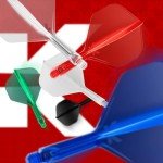 TARGET K Flex Dart Flights and Shafts - Pack of 3