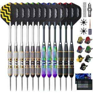Metal Tip Dart Set for Precision Play
