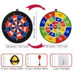 29" Dart Board Set with Darts and Balls