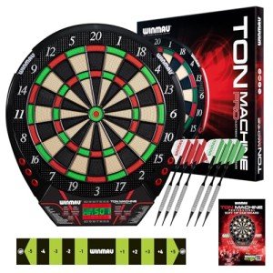 Winmau Ton Machine Electronic Dart Board Set