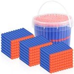 300PCS Foam Darts for Nerf N-Strike Elite