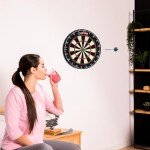 CyeeLife 18-Piece Professional Steel Darts Set