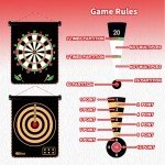 Magnetic Dart Board Games for Kids with 12 Darts Outdoor Toys for Boys Age 8-13 Cool Stuff for Boys Gifts Ideas for Teenage Boys Girls Age 8 9 10 11 12 13 14 15 16 Game Room Decor