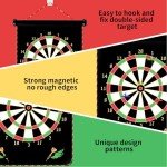 Magnetic Dart Board Games for Kids with 12 Darts Outdoor Toys for Boys Age 8-13 Cool Stuff for Boys Gifts Ideas for Teenage Boys Girls Age 8 9 10 11 12 13 14 15 16 Game Room Decor