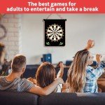 Magnetic Dart Board Games for Kids with 12 Darts Outdoor Toys for Boys Age 8-13 Cool Stuff for Boys Gifts Ideas for Teenage Boys Girls Age 8 9 10 11 12 13 14 15 16 Game Room Decor