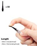 Darts Plastic Tip - Professional Soft Tip Darts Set for Electronic Dartboard 9 Pcs 18 Grams with 50 Extra Tips 9 Shafts 27 Flights Tool Kit Flight Protectors and Gift Darts Case (Blue)