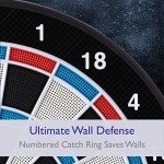Viper by GLD Products 777 Electronic Dartboard Sport Size Over 40 Games Auto-Scoring LCD Cricket Display Impact-Tough Target for Lasting Durability and Ultra-Thin Spider for Fewer Bounce Outs with Soft Tip Darts, black, one size