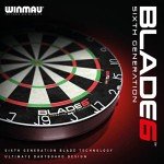 Winmau Blade 6 Professional Bristle Dartboard with Pro-Line Dartboard Surround