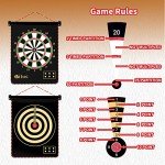 Gitus Magnetic Dart Board Indoor Outdoor Games for Kids with 12 Darts, Gifts for Teenage Boys Teen Boys Gifts Ideas Toys Gifts for 8 9 10 11 12 13 Year Old Boys Game Room Decor