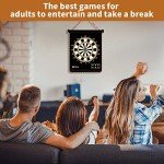 Gitus Magnetic Dart Board Indoor Outdoor Games for Kids with 12 Darts, Gifts for Teenage Boys Teen Boys Gifts Ideas Toys Gifts for 8 9 10 11 12 13 Year Old Boys Game Room Decor
