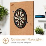 Viper by GLD Products Wall Defender III Dartboard Surround Cork, Tan
