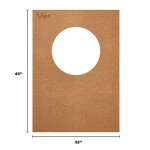 Viper by GLD Products Wall Defender III Dartboard Surround Cork, Tan