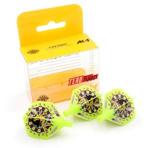 CUESOUL TERO AK4 Green Dart Flights Diamond Shape,Set of 3 pcs(CS-AK4+7ZS)