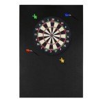 Dart Board Wall Protectors, 36" H X 24" W X 0.5" Thickness, Felt Wall Tiles Dart Board Wall Protector, Dart Board Surround, Dartboard Wall Protector, Dart Board Backboards Cork Board Alternative