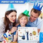 HYES 2 Pack Kids Bow and Arrow with 29" Large Dart Board, LED Light Up Archery Set with 24 Suction Cup Arrows, Indoor Outdoor Sport Toys Gifts for 3 4 5 6 7 8 9 10 11 12 Year Old Boys Girls